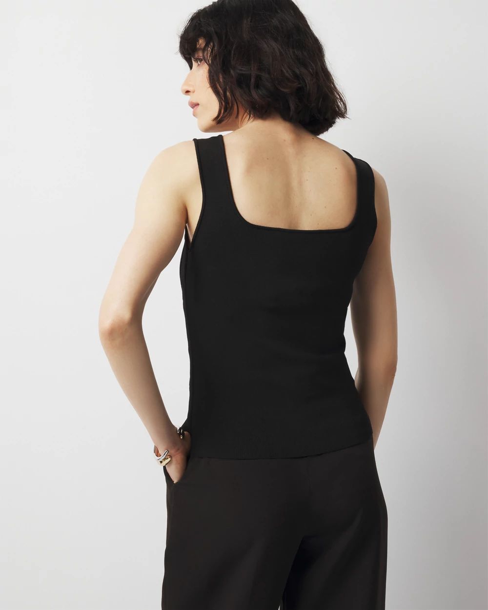 WHBM FORME™ Sculpt Stretch Sweater Corset | White House Black Market